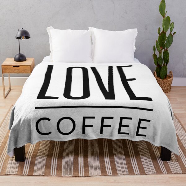 Item preview, Love Coffee Black Text designed and sold by Singhe Design.