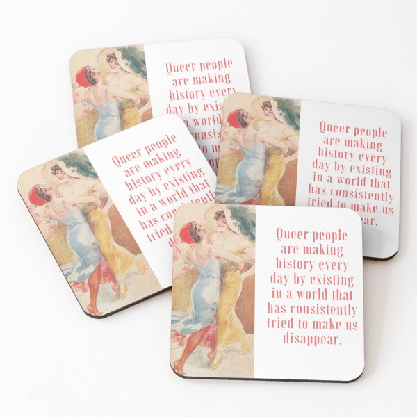 Item preview, Queer people are making history Tango designed and sold by QueerHistory.