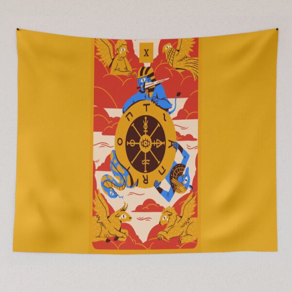 Item preview, THE WHEEL OF FORTUNE TAROT CARD  designed and sold by julset.