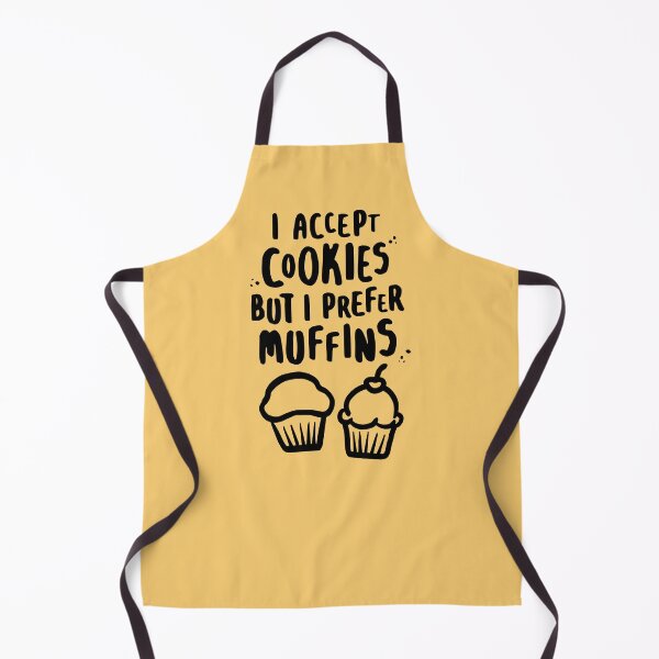 Item preview, I Accept Cookies But I Prefer Muffins designed and sold by lemontee.