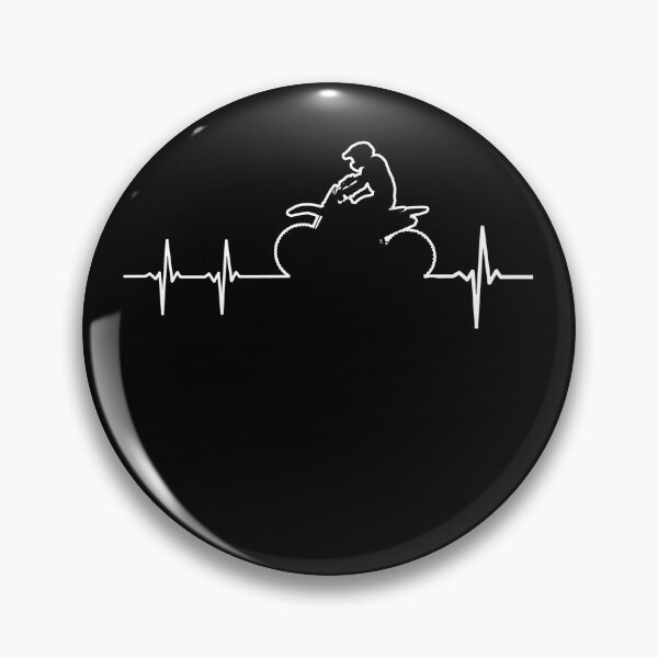 Item preview, heartbeat Mountain Motorcycle cute bike heartbeat designed and sold by Space Art.