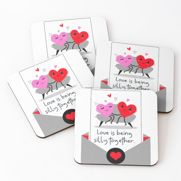 Item preview, Love is being silly together. designed and sold by Monique Prince.
