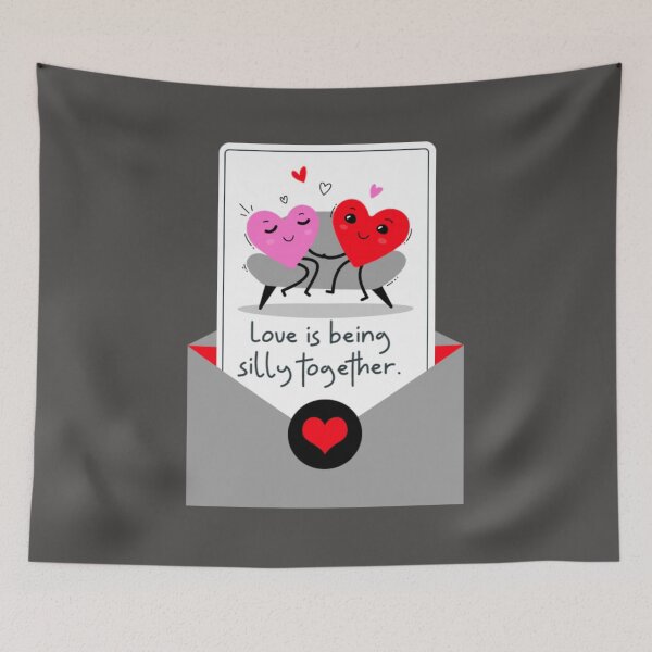 Item preview, Love is being silly together. designed and sold by Monique Prince.