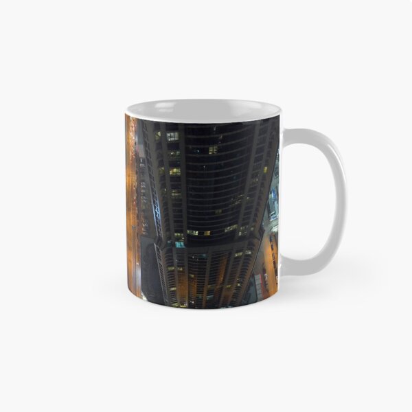 Item preview, Buildings from Dubai Marina skyline at night. UAE. designed and sold by oanaunciuleanu.