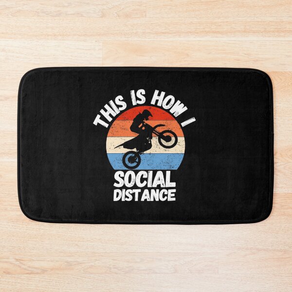 Item preview, This is how I social Distance - Motorcycle Lovers designed and sold by PrintexDesigns.
