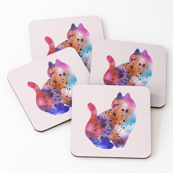 Item preview, Cat Of The Universe With Ink Spatter designed and sold by Crimson-Spell.