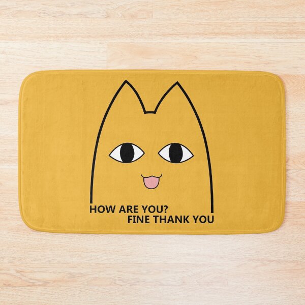 Item preview, Hi How are you? designed and sold by NekoCyn Cafe.
