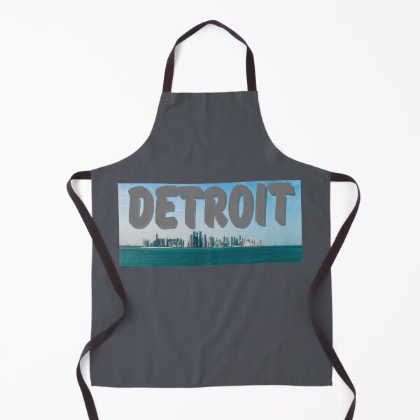 Item preview, Detroit City Skyscraper Skylines designed and sold by Lar888.