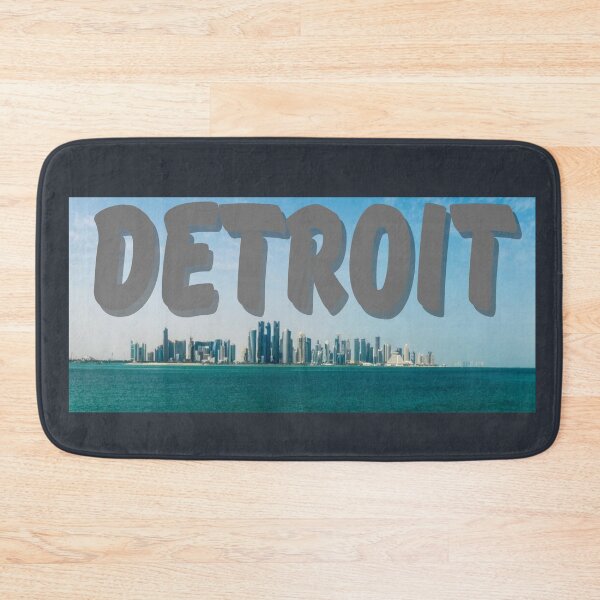 Item preview, Detroit City Skyscraper Skylines designed and sold by Lar888.