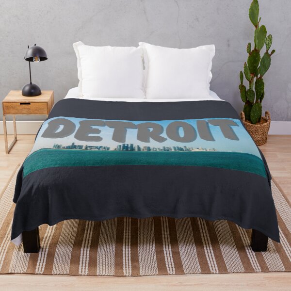 Item preview, Detroit City Skyscraper Skylines designed and sold by Lar888.