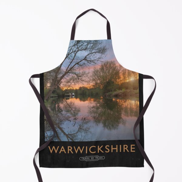 Item preview, Warwickshire Railway Poster designed and sold by andrewroland.