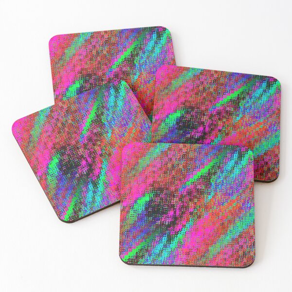 Item preview, Colourful Digital Glitch Red Dominant  designed and sold by DesignsofNote.