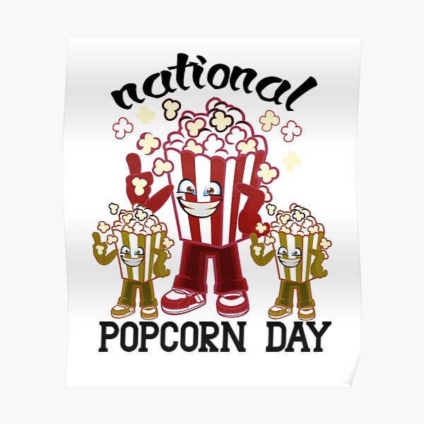 "It's National Popcorn Day,National Popcorn Day ,Popcorn National