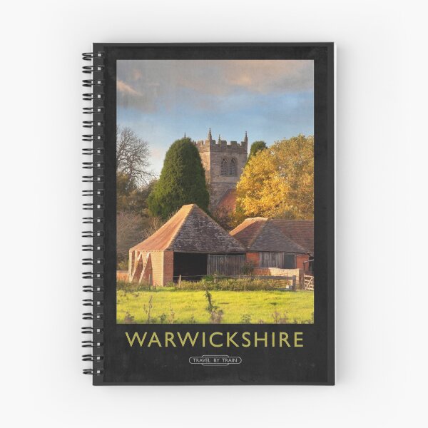Item preview, Warwickshire Railway Poster designed and sold by andrewroland.