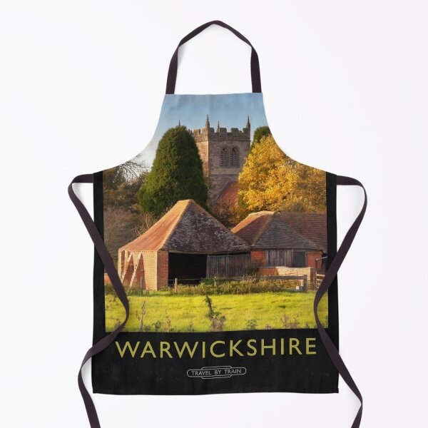 Item preview, Warwickshire Railway Poster designed and sold by andrewroland.