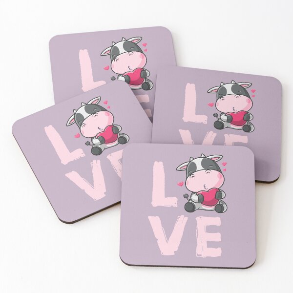 Item preview, Just A Girl Who Loves Cows ~ Cute Cow Illustration designed and sold by SoccaTamam.
