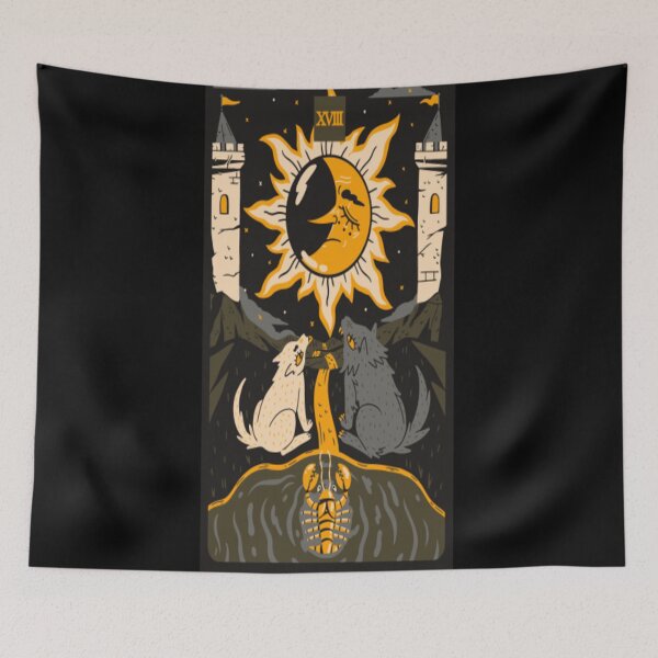 Item preview, THE MOON TAROT CARD  designed and sold by julset.
