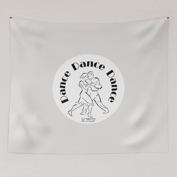 Item preview, Dance Dance Dance (Black on White) [Papillon2020inc] designed and sold by Papillon2020inc.