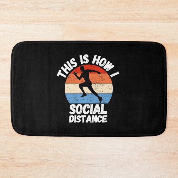 Item preview, This is how I social Distance - Running Lovers designed and sold by PrintexDesigns.