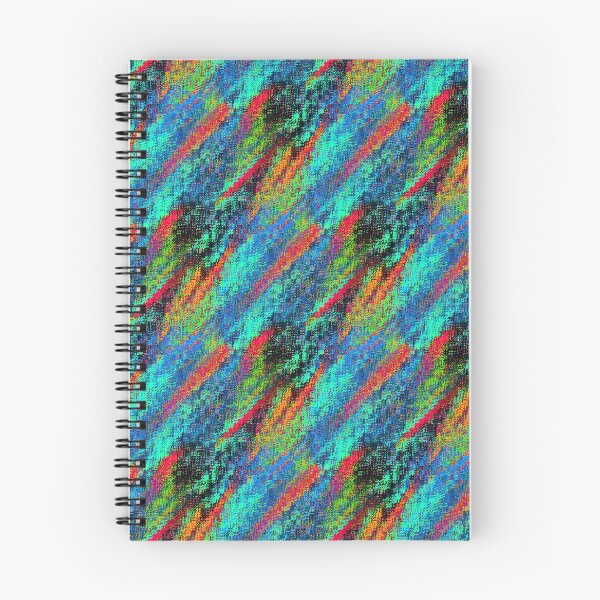 Item preview, Colourful Digital Glitch Blue Dominant  designed and sold by DesignsofNote.