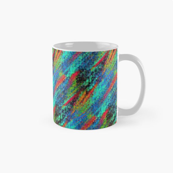 Item preview, Colourful Digital Glitch Blue Dominant  designed and sold by DesignsofNote.