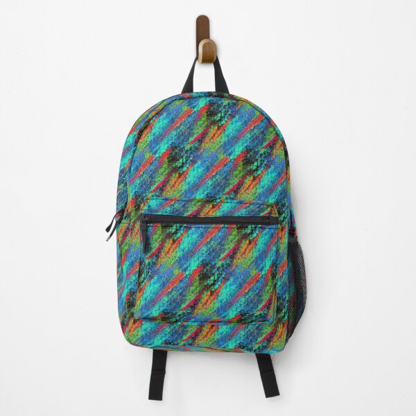 Item preview, Colourful Digital Glitch Blue Dominant designed and sold by DesignsofNote.
