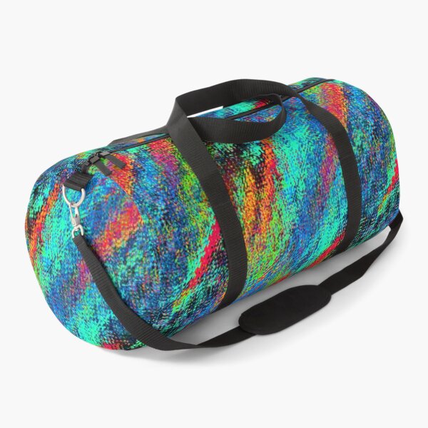 Item preview, Colourful Digital Glitch Blue Dominant  designed and sold by DesignsofNote.