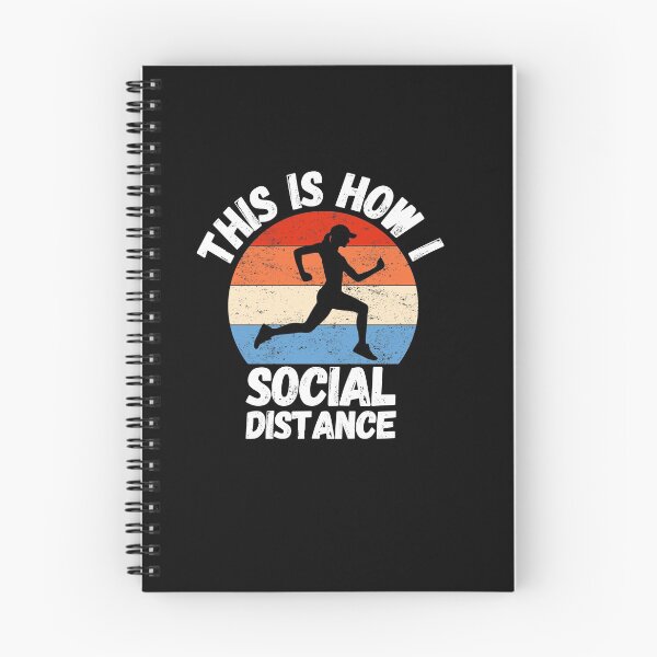 Item preview, This is how I social Distance - Running Lovers designed and sold by PrintexDesigns.