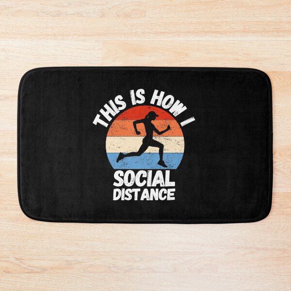 Item preview, This is how I social Distance - Running Lovers designed and sold by PrintexDesigns.