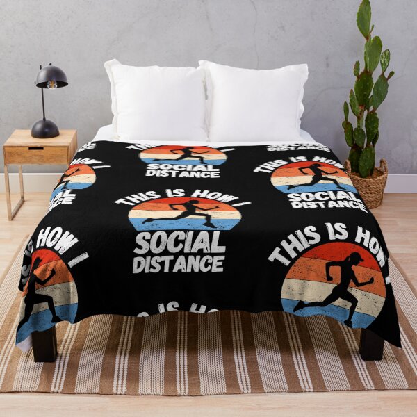 Item preview, This is how I social Distance - Running Lovers designed and sold by PrintexDesigns.