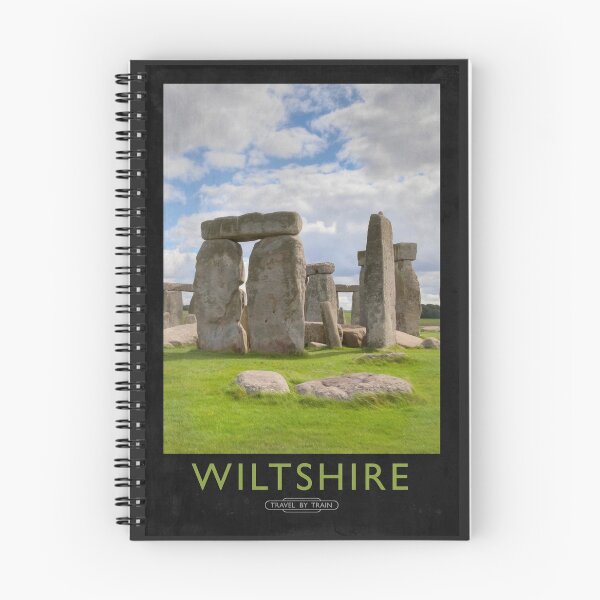 Item preview, Wiltshire Railway Poster designed and sold by andrewroland.