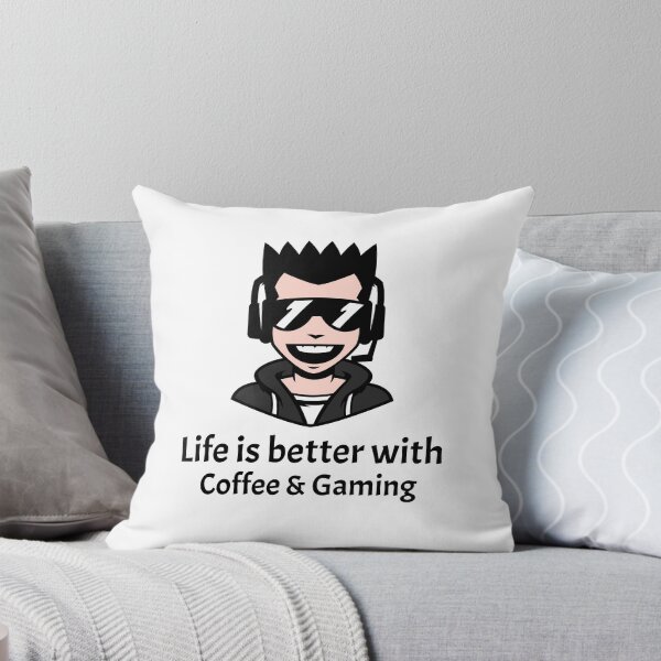 Item preview, La vida es mejor con café y juegos designed and sold by TeesKeeper.