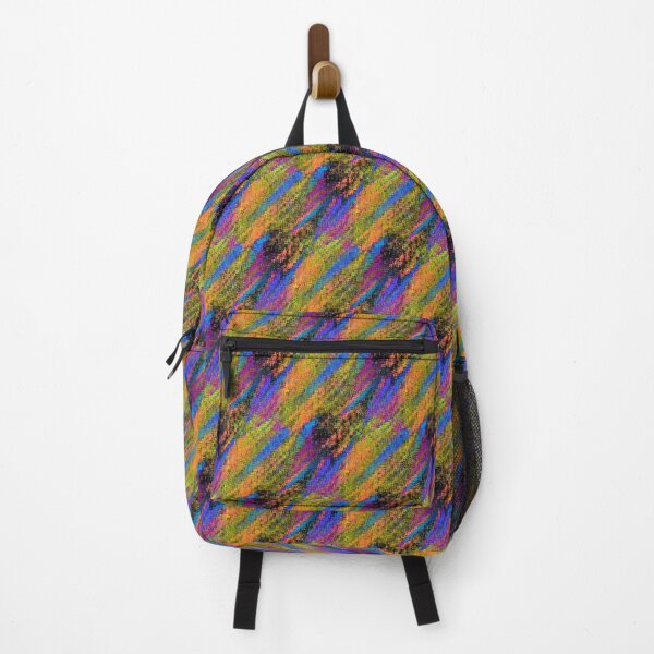 Item preview, Colourful Digital Glitch Orange Dominant designed and sold by DesignsofNote.