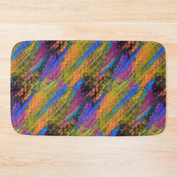 Item preview, Colourful Digital Glitch Orange Dominant  designed and sold by DesignsofNote.