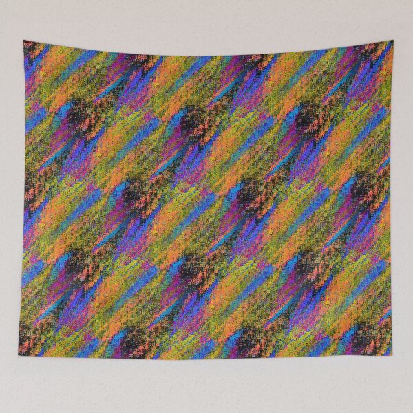 Item preview, Colourful Digital Glitch Orange Dominant  designed and sold by DesignsofNote.