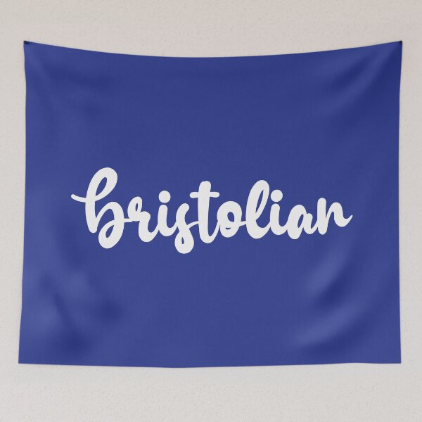 Item preview, Bristolian - White Calligraphy designed and sold by VicEllisArt.