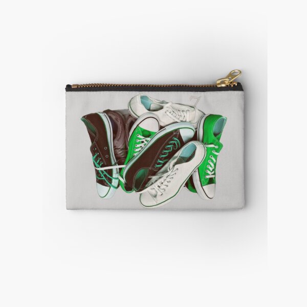 Item preview, Green white black trainers designed and sold by Delicarte.
