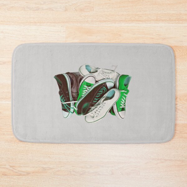 Item preview, Green white black trainers designed and sold by Delicarte.