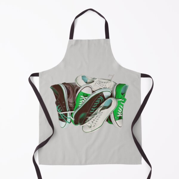 Item preview, Green white black trainers designed and sold by Delicarte.