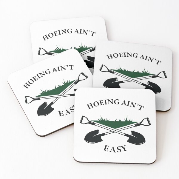 Item preview, Hoeing Ain't Easy Garden designed and sold by ariaarti.