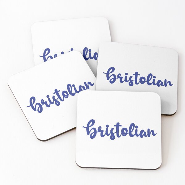 Item preview, Bristolian - Blue Calligraphy designed and sold by VicEllisArt.