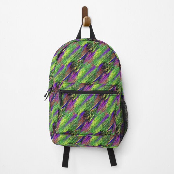 Item preview, Colourful Digital Glitch Green Dominant designed and sold by DesignsofNote.