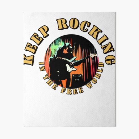 Keep On Rocking Chair Art Board Print For Sale By Dumbshirts Redbubble