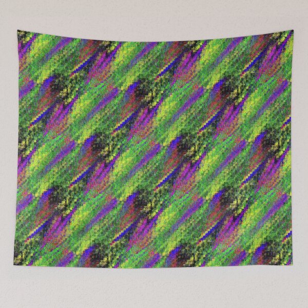 Item preview, Colourful Digital Glitch Green Dominant  designed and sold by DesignsofNote.