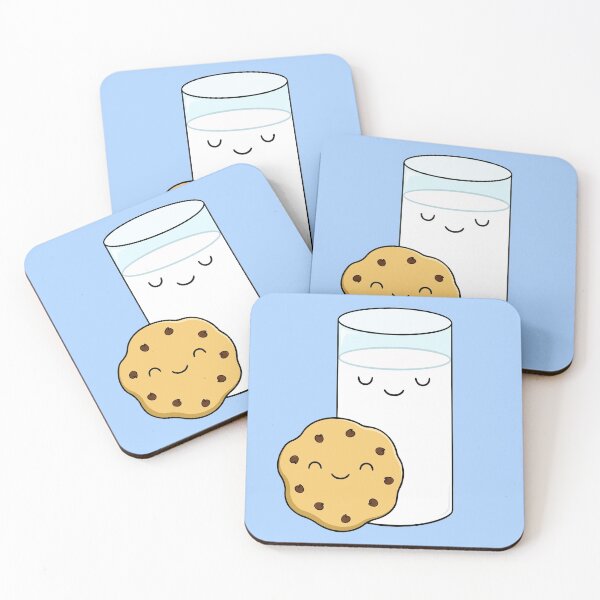 Item preview, Cute Milk and Cookies designed and sold by BaconPancakes21.