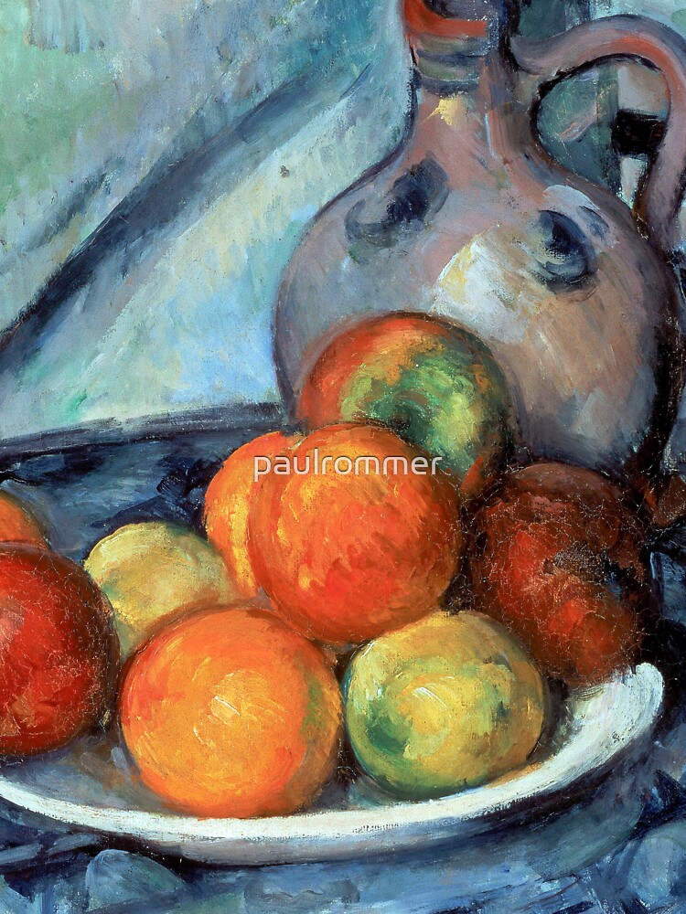 1894 - Paul Cezanne - Fruit and a Jug on a Table