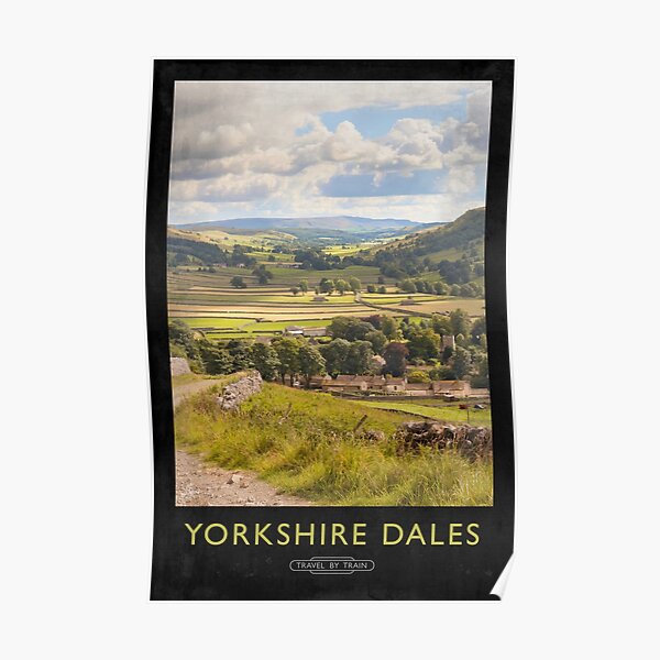 Yorkshire Dales Railway Poster Poster