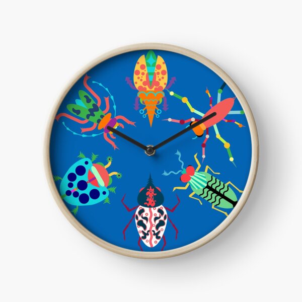Item preview, Insects collection blue designed and sold by TheBWGalerie.