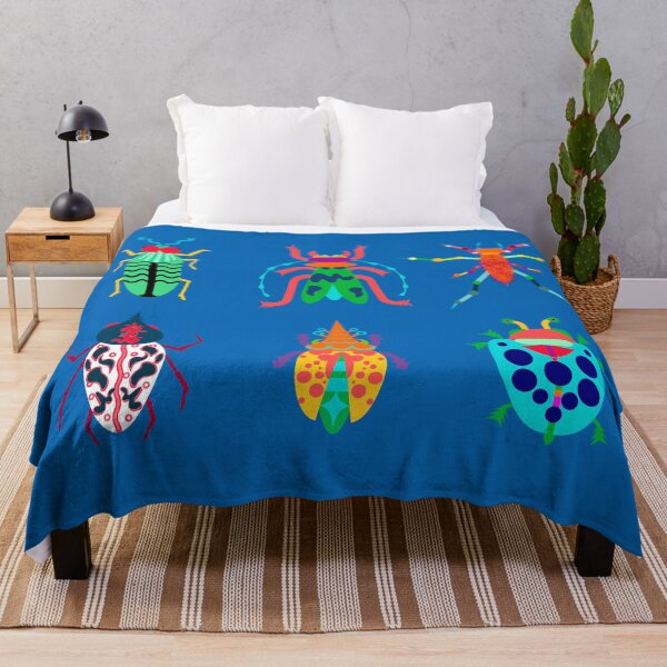 Item preview, Insects collection blue designed and sold by TheBWGalerie.