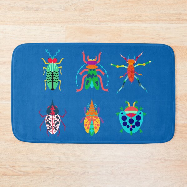 Item preview, Insects collection blue designed and sold by TheBWGalerie.